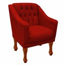 Ver imagem 3 de Poltrona Grécia Clássica Estofada em Suede – Poltrona Decorativa, Elegante e Confortável para Sala o