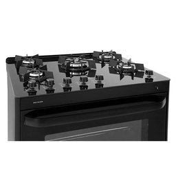 Fogão Fgvmg510pt Max Glass 5 Bocas Vidro Temperado Suggar Preto Bivolt - 6