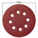 Ver imagem 2 de Disco de Lixa Aderente com Furo 125mm Grão 80 | 04 Un