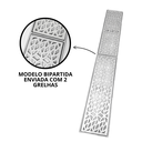 Ver imagem 4 de Ralo 15x100 Garden Grelha Linear Piscina Quintal Aluminio 15cm x 100cm com Aro