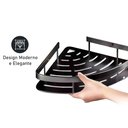 Ver mais imagens de Suporte Shampoo Sabonete de Canto Organizador Cosmeticos Cozinha Casa Banheiro Box Prateleira Pendur