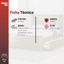 Ver imagem 3 de Base Box Casal - Suede Aveludado Cinza 138x188cm com Rodízios Madeira Eucalipto - Fjr Estofados