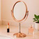 Ver imagem 2 de Espelho de Mesa Oval Rosê Amg 837