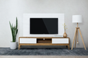 Ver mais imagens de Cabeceira Cama Casal Lambri Painel MDF Modular 3M 145x90cm:Branco
