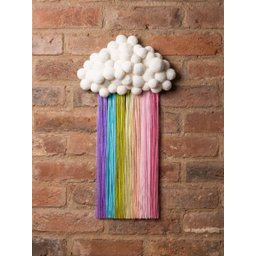 Nuvem Boho de Parede para Decoração de Quarto Infantil - 2