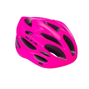 Capacete Ciclismo Mtb 20 Entradas De Ar Com Led Rosa Gta:Rosa/M 54-58Cm