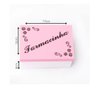 Kit com 6un de Caixa Personalizada Farmacinha 100% Mdf (17x12x08) Rosa/branco - 4