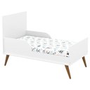 Ver imagem 3 de Berço Americano Retro Gold Branco Eco Wood com Colchão Gazin – Matic