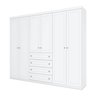 Guarda-Roupa Americano - Henn Branco - 4