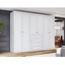 Guarda-Roupa Americano - Henn Branco - 1