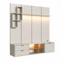 Ver imagem 2 de Conjunto Rack e Painel Suspenso para TV até 55 Polegadas com LED Arenas
