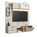 Ver imagem 4 de Conjunto Rack e Painel Suspenso para TV até 55 Polegadas com LED Arenas