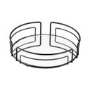 Ver imagem 1 de Bandeja Multiuso Hara Luiza Redonda 30cm diâm. x 8,5cm alt.:Preto