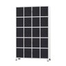 Armário Roupeiro De Aço Para Vestiário 20 Portas Locker Preto - 1