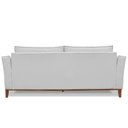 Ver imagem 5 de Sofá Living 2 Lugares 1,70m Vega Linho Pés Castanho - Pallazio Cor:Cinza