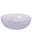 Ver imagem 7 de Kit Boleira Baixa, Saladeira e 6 Tigelas de Plástico Cristal Incolor Plasutil