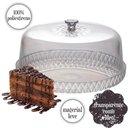 Ver imagem 3 de Kit Boleira Baixa, Saladeira e 6 Tigelas de Plástico Cristal Incolor Plasutil