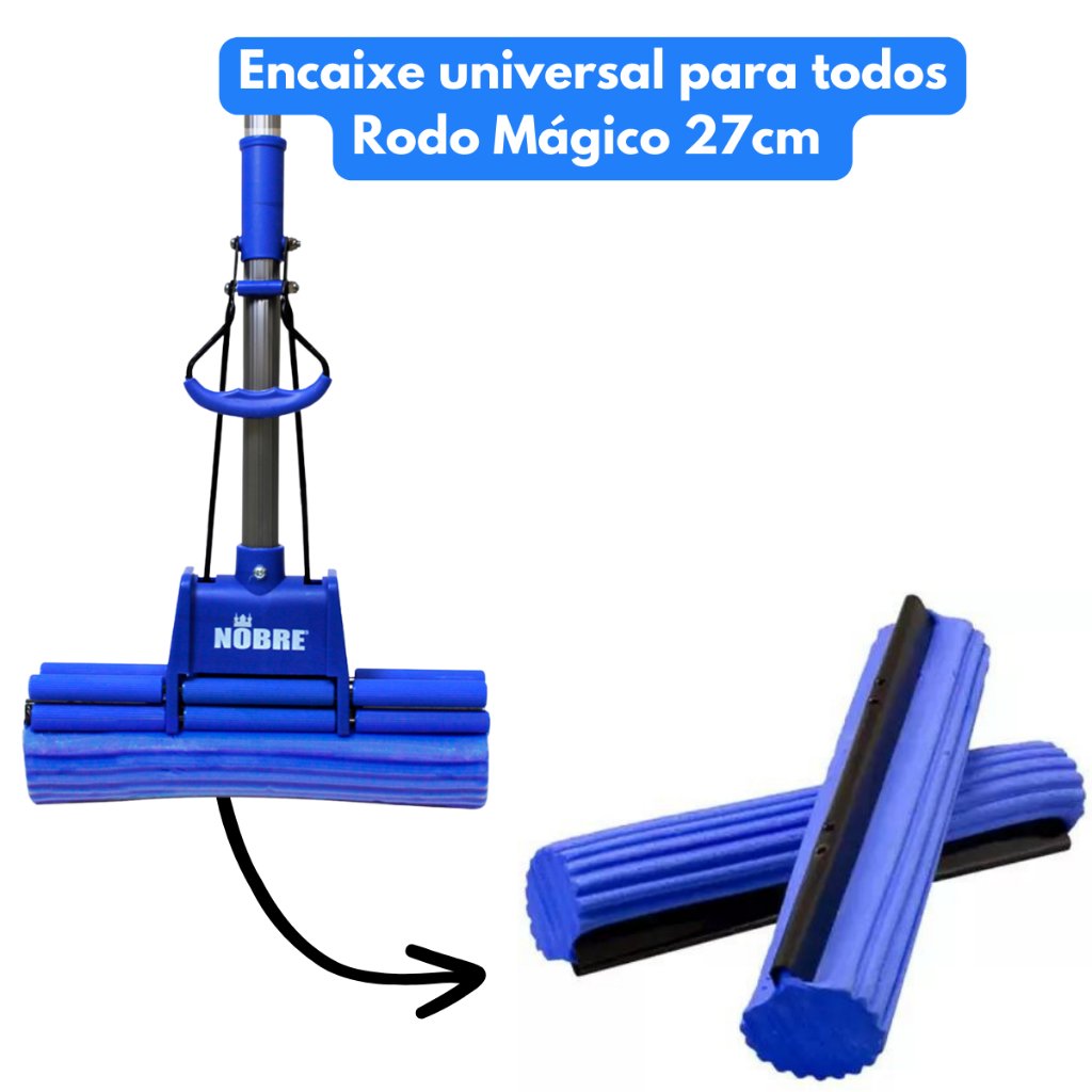 Kit 2 Peças Refil para Rodo Mágico 38 Cm - 3