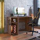 Ver imagem 3 de Mesa de escritório/gamer - marrom