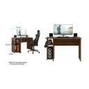 Ver imagem 2 de Mesa de escritório/gamer - marrom