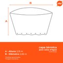 Ver imagem 3 de Capa Térmica para Caixa D'água 5.000 Litros Forthood