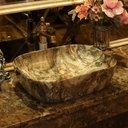 Ver imagem 2 de Cuba Apoio Evier Marble Ônix Tiger Banheiro