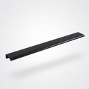 Ver mais imagens de Kit 10 Puxador Drop Alumínio Porta Gaveta Móveis Planej 30cm - Preto