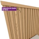 Ver imagem 6 de Conjunto Cabeceira Casal em Ripado Ilhabela com 2 Mesas de Cabeceira Búzios e Par de Frame Linea Bra