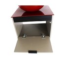 Ver imagem 3 de Gabinete Armário Banheiro 40cm Cuba Redonda Vermelha