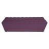 Recamier Puff Baú Casal 1,83 Veludo Roxo Ws Mobilia Roxo - 6