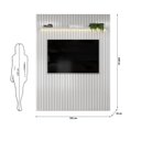 Ver imagem 4 de Painel Ripado para TV até 65 Polegadas com LED MDF 183CMX240CM Trento