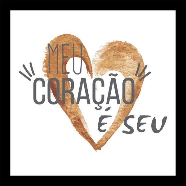 Kit de Quadros Decorativos 5 Peças Frases de Amor Sofistiq - 6