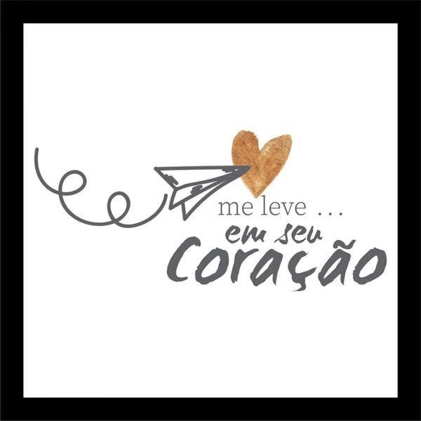 Kit de Quadros Decorativos 5 Peças Frases de Amor Sofistiq - 4
