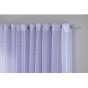 Ver imagem 2 de Cortina Voil Xadrez para Sala, Quarto e Cozinha 6,00 X 2,50 Lilás