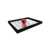 Bandeja Espelhada Madeira 26x40,5cm Sem Alça Decoração Luxo COR:PRETO - 3