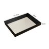 Bandeja Espelhada Madeira 26x40,5cm Sem Alça Decoração Luxo COR:PRETO - 2