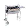 Churrasqueira Inox Lobo California Braseiro de Aluminio Fundido Com 5 espetos - 1