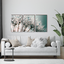 Ver imagem 7 de Kit 3 Quadros Decorativos Dente de Leão 40x60cm