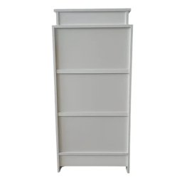 Balcão Caixa com Gaveta Lojas e Comércios 100% Mdf Branco Desmontado - Suprema Móveis - 3
