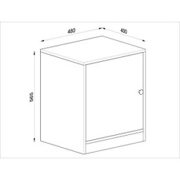 Conjunto para Quarto Infantil com Balcão Escrivaninha e Nichos Quitidá Quiditá - 11