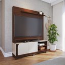 Ver imagem 1 de Estante para TV e Home Theater até 65 Polegadas 152CMX187CM 2 Portas Jurerê