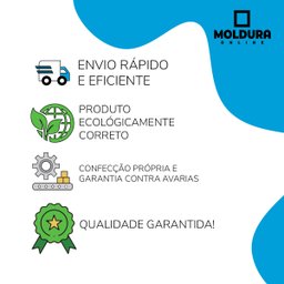 Quadro Santa Ceia Grande com Vidro Moldura Classica 114x64cm - 8