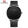 Relógio de Quartzo Masculino Va Va Voom Va-212 À Prova D'água Preto - 1