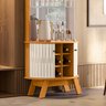 Cristaleira Marina 67cm 309139 Cinamomo Off White Madetec - 3