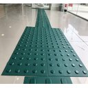 Ver imagem 3 de KIT 10 PÇS PISO TÁTIL PVC 25x25 ALERTA VERDE