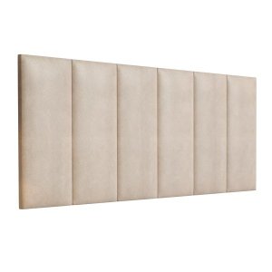 Cabeceira Estofada Almofadada Lisa Cama Queen 1,60 -:cinza