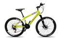Ver imagem 1 de Bicicleta Colli Mônaco Aro 26 Disco 21 V Rapid Fire Cor Vermelho Tamanho do Quadro 13,5 Amarelo