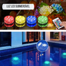 Luminária Luz Led RGB Com Cores Submersível Subaquática Úmido Para Piscina Aquários Fontes Cascatas  - 3