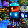 Luminária Luz Led RGB Com Cores Submersível Subaquática Úmido Para Piscina Aquários Fontes Cascatas  - 2