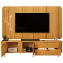 Ver imagem 6 de Rack para Sala com Painel para TV 75 pol Dion D05 Cedro - Lyam Decor